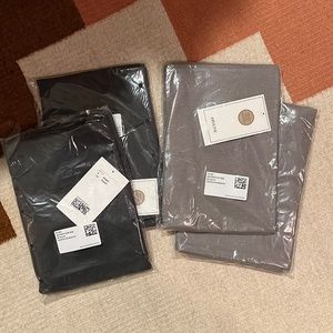 Cotton/canvas throw pillow cases 20x20. Selling as a set of 4 only